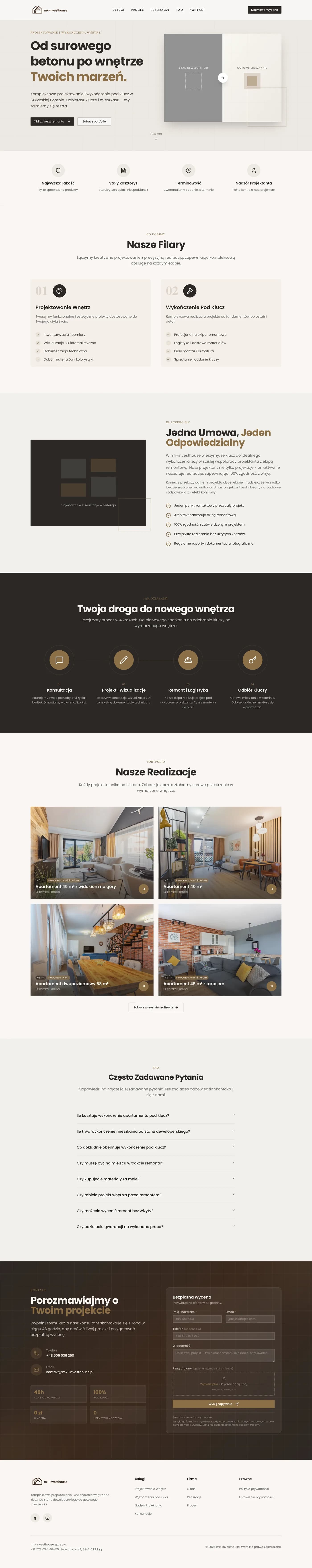 mk-investhouse — widok desktop