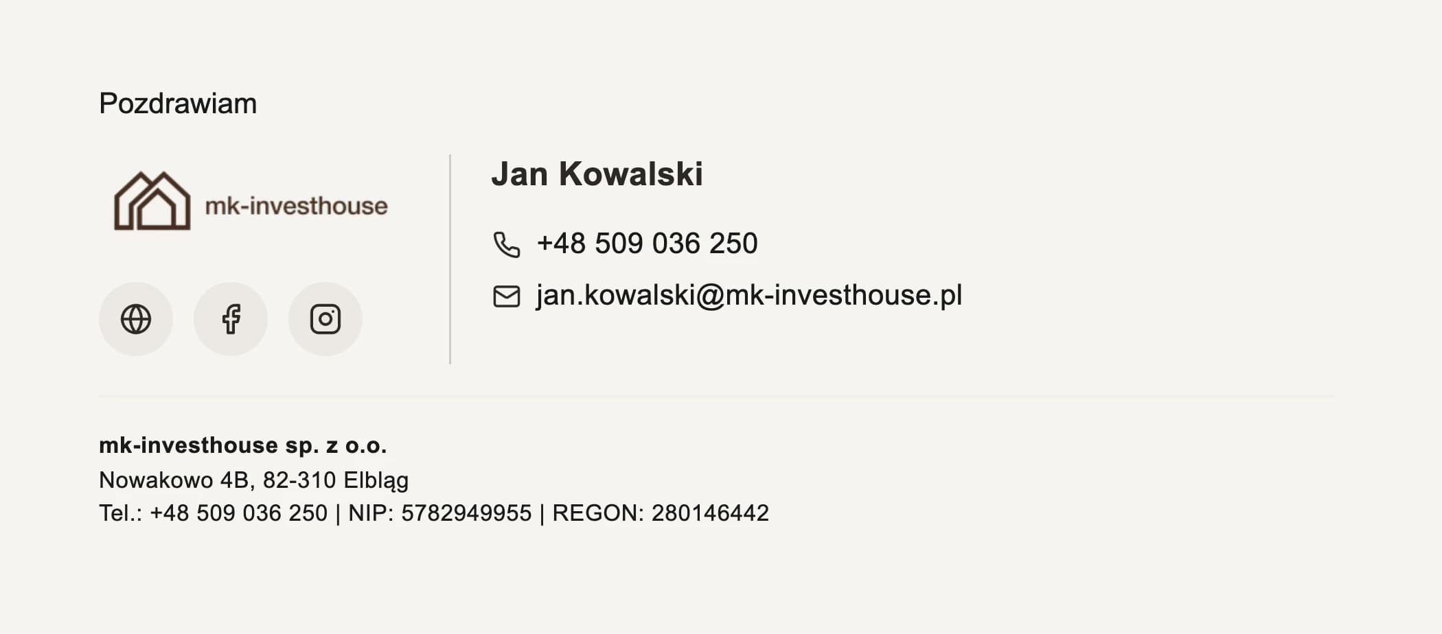 mk-investhouse — stopka e-mail light